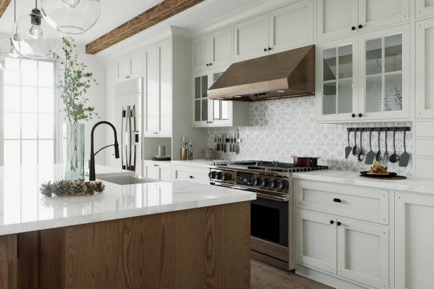 Hardwood kitchen floor Saint Michael